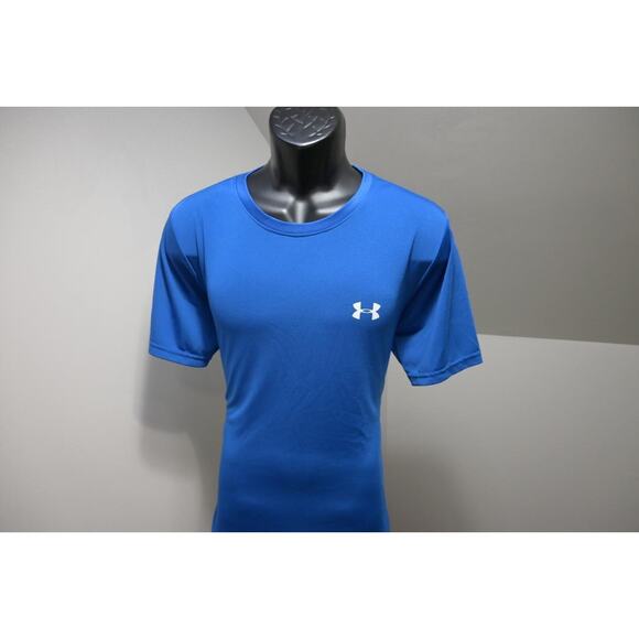 Under Armour Gym Shirt HeatGear Loose Performance Athletic Tee Mens Sz Large - Picture 2 of 8